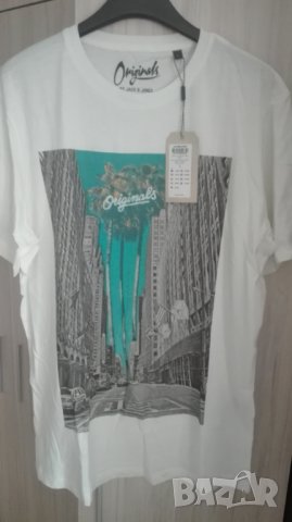 Jack&Jones в бяло - 100% памук