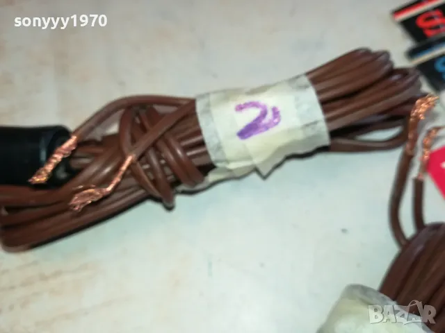 КАФЯВИ КАБЕЛИ ЗА ТОНКОЛОНИ 1Х2М И 1Х3,4М-ВНОС ГЕРМАНИЯ 0903251211, снимка 11 - Тонколони - 49420540