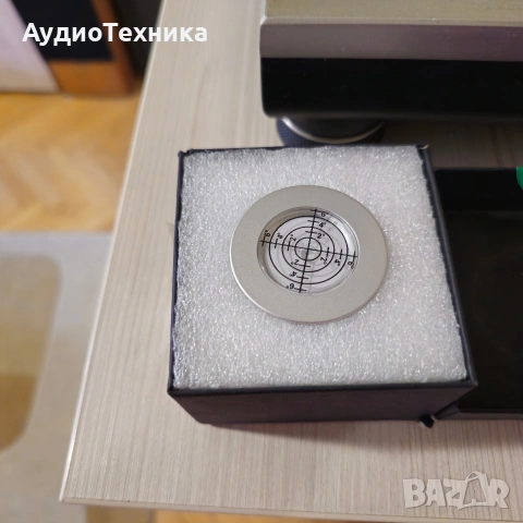 ПРОМО/Клампа Aluminum Stabilizer with Bubble Level Silver Cтабилизатор, снимка 13 - Грамофони - 54258455