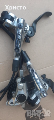 SHIMANO  XT-785 сребърни, снимка 2 - Части за велосипеди - 51332023