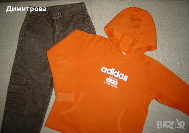 Суитчер Adidas и панталон; сет, снимка 2 - Детски комплекти - 30689886