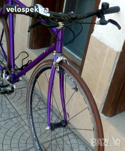 Шосеен велосипед ! Къстъм  1х8 ! Рамка Хром-моли !, снимка 10 - Велосипеди - 54255429