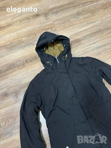 Висок клас дамска изолирана парка Didriksons Vibrant Dry5 Storm System Primaloft Long Parka , 40/М р, снимка 7 - Якета - 54357616