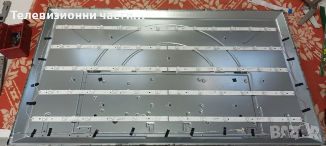 Sharp LC-49CUF8472ES със счупен екран LY.4YE01G001 LSC490FN02-H03/T.MS6488E.U703/PW.188W2.711, снимка 9 - Части и Платки - 52225673