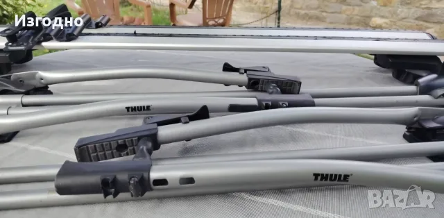 Велобагажници Thule FreeRide 532 + напречни греди Thule Wingbar Evo, снимка 5 - Аксесоари и консумативи - 56326155