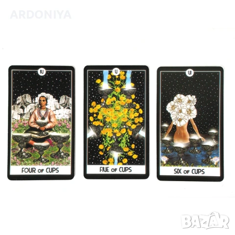 The Intuitive Night Goddess Tarot - карти Таро, снимка 16 - Езотерика - 54161357