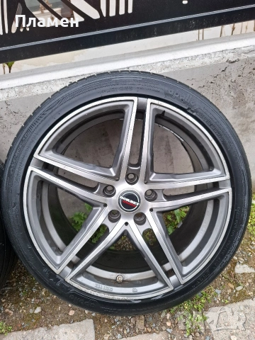 Джанти Borbet 5x112 18 цола ЕТ40 Офсет72 с летни гуми 225/40 R18, снимка 4 - Гуми и джанти - 54051642