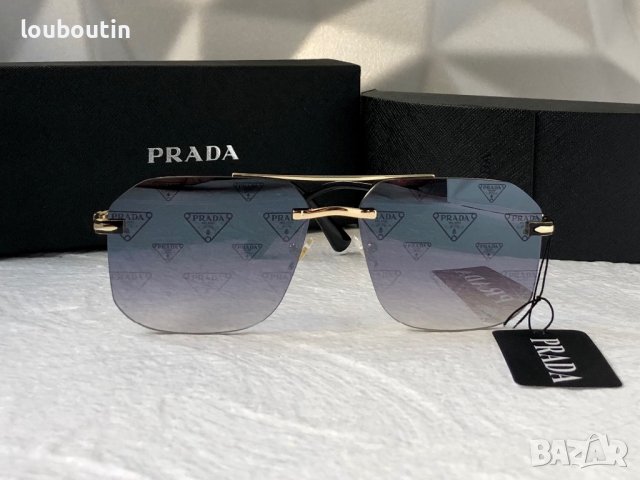 Prada 2023 мъжки слънчеви очила, снимка 6 - Слънчеви и диоптрични очила - 42764569