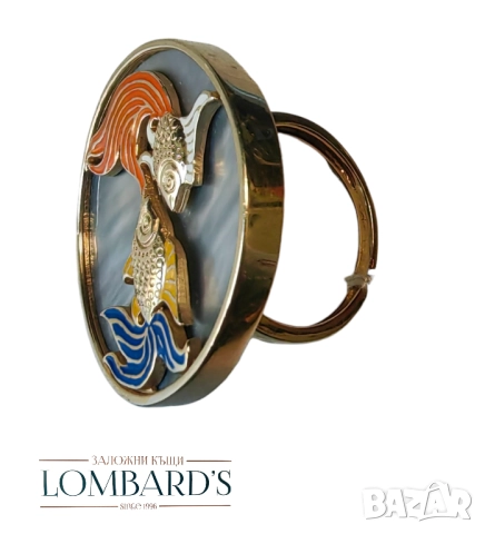 Златен дамски пръстен , снимка 2 - Пръстени - 51078986