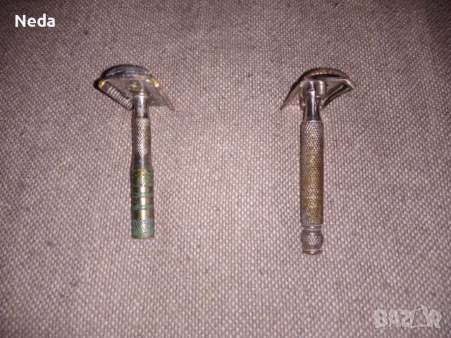 Стари ръчни метални самобръсначки , снимка 1 - Други - 40131153