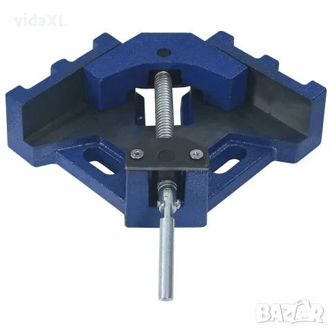 vidaXL Ъглова стяга 104 мм чугун, снимка 4 - Менгемета - 56146153