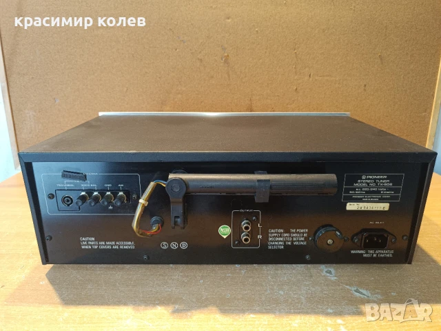 тунер "PIONEER TX-606", снимка 6 - Ресийвъри, усилватели, смесителни пултове - 50692653