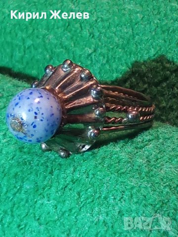 ВЪЗРОЖДЕНСКИ СРЕБЪРЕН СКЪПОЦЕНЕН ОСМАНСКИ ПРЪСТЕН - САЧАН РЪЧНА СТАРИННА МАЙСТОРСКА ИЗРАБОТКА 61021, снимка 2 - Антикварни и старинни предмети - 36378282