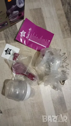 Tommee Tippee Made for Me Ръчна помпа за изцеждане на кърма, снимка 4 - Помпи за кърма - 49608325