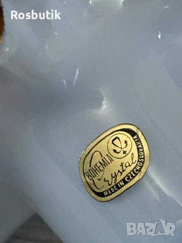 Кристална ваза Чехословакия , снимка 7 - Вази - 53353053