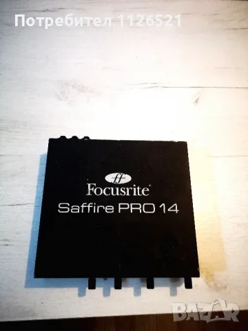 Focusrite Saffire PRO 14 , снимка 2 - Други - 48976304