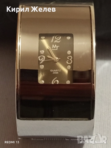 Дамски часовник гривна MT QUARTZ красив стилен дизайн 49026, снимка 4 - Дамски - 52265302