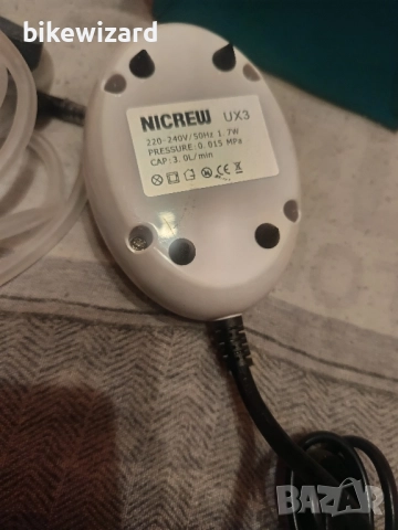 Nicrew помпа за въздух за аквариум , снимка 3 - Оборудване за аквариуми - 52058258