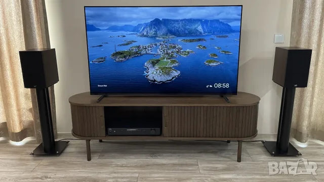 Hi-Fi Стерео система NAD C338 + Тонколони PSB Alpha P5 + Стойки NorStone Stylum 2 + кабели