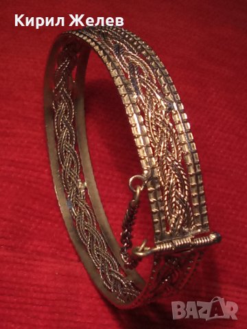 СТАРИНЕН СТИЛ ФИЛИГРАННА ГРИВНА НАКИТ за НОСИЯ МАЙСТОРСКИ ПОСРЕБРЕН 9367