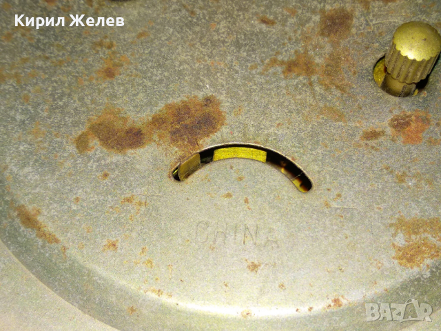 FIVE RAMS MADE in CHINA Стар РЯДЪК КОЛЕКЦИОНЕРСКИ МОДЕЛ РЕТРО МЕХАНИЧЕН КИТАЙСКИ БУДИЛНИК 30507, снимка 11 - Антикварни и старинни предмети - 44549340