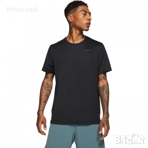 Nike Pro Mens Short-Sleeve Top, снимка 9 - Тениски - 36935822