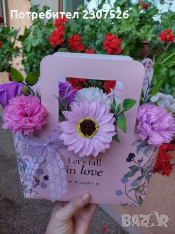 Сапунени цветя, снимка 4 - Други - 40823824