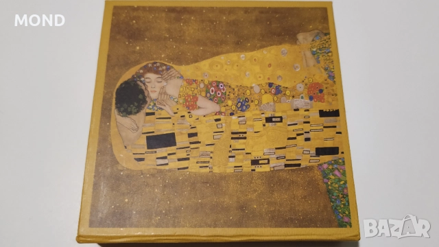 Густав Климт "Целувката" компактно тефтерче, снимка 7 - Други - 52867100