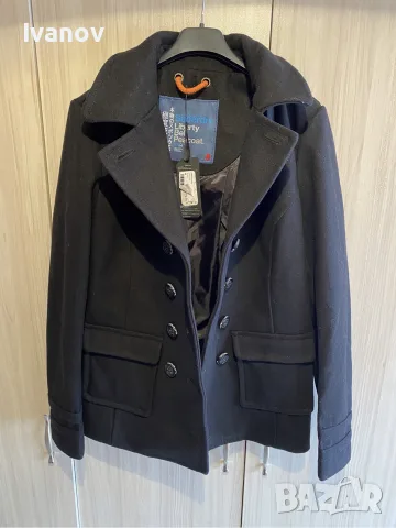 Superdry - дамско вълнено палто, снимка 6 - Палта, манта - 55710113