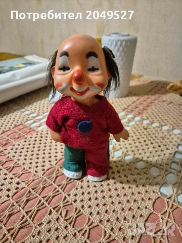 Кукла клоун от соца