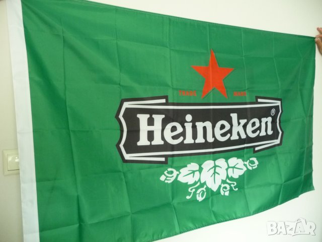 Heineken знаме Хайнекен бира реклама бар пиво халби чаши, снимка 3 - Друго търговско оборудване - 38271855