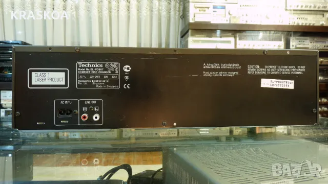 TECHNICS SL-PD887, снимка 7 - Ресийвъри, усилватели, смесителни пултове - 48029270