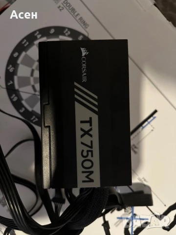 Захранване 750W Corsair TX750M - CP-9020131-EU, снимка 2 - За дома - 36402779