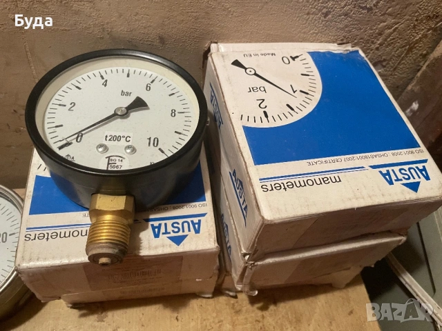 Манометри , снимка 6 - Други машини и части - 53052205