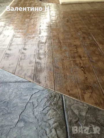 Щампован бетон , Шлайфан , Качество !, снимка 4 - Други ремонти - 41268124