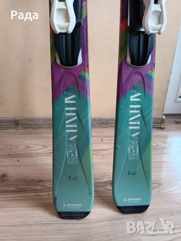 Ски Atomic Affinity Pure 154 и обувки Salomon + ПОДАРЪК ЩЕКИ!, снимка 4 - Зимни спортове - 52827963