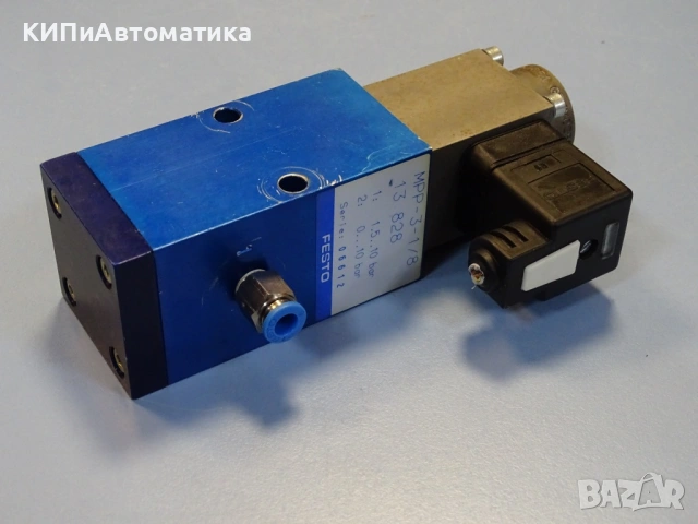 пропорционален регулатор Festo MPP-3-1/2 13828 Proportional Pressure Regulator, снимка 11 - Резервни части за машини - 53151496