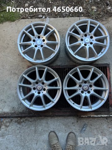 17 цолови алуминиеви джанти за Мерцедес