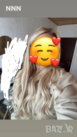 Естествена руска коса-екстеншъни закупени от Отто бутик. , снимка 2 - Аксесоари за коса - 54091658