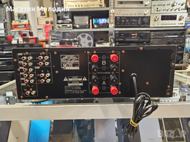 Усилвател Pioneer A-656 Mark II Две по 95 вата. В отлично техническо и визуално състояние., снимка 9 - Ресийвъри, усилватели, смесителни пултове - 51730793