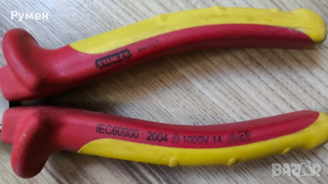 Клещи STANLEY VDE 1000V   , снимка 6 - Клещи - 50537049