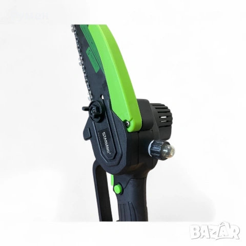 КОМПЛЕКТ 7 В 1 ОТ АКУМУЛАТОРЕН ПЕРФОРАТОР, ВИНТОВЕРТ, ГАЙКОВЕРТ, ЪГЛОШЛАЙФ, САБЛЕН ТРИОН , РЕЗАЧКА С, снимка 10 - Куфари с инструменти - 53107763