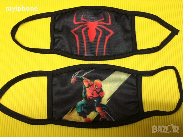 Детска Предпазна Маска СпайдърМен  с Различни Изображения на SpiderMan, снимка 5 - Други - 30578370
