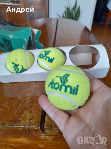 Стари топки за тенис на корт Stomil, снимка 3 - Други ценни предмети - 40240569