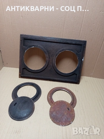 Соц Стара Чугунена Плоча За Стара Печка Барбекю Барбекюта. Номер 206., снимка 4 - Антикварни и старинни предмети - 53036807