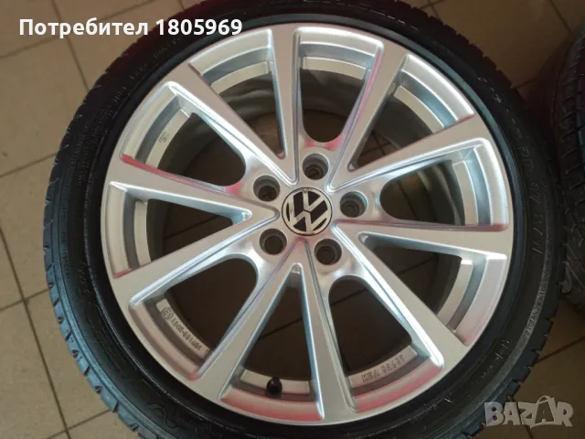 4бр. ал. джанти Alutec (Germany), 5x 112, 7x 17 , ET39 , централен отвор 57,1мм, неразличими от нови, снимка 3 - Гуми и джанти - 49410444