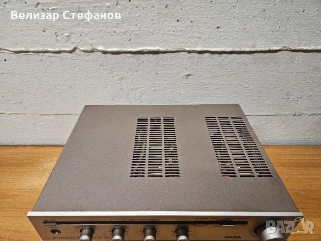 SABA CI 310 / CT 310 / CD 310 ретро  мини Hi-Fii аудио сет , снимка 4 - Аудиосистеми - 53940896