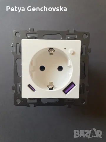 Умен Zigbee контакт с USB‑C 20W, USB‑A и мониторинг на ток, снимка 2 - Смарт домашни устройства (Smart Home) - 55873409