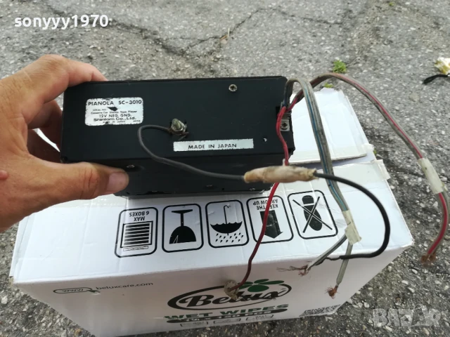 PIANOLA SC-3010 CAR STEREO DECK/AMPLIFIER 12V MADE IN JAPAN 0706251906, снимка 17 - Ресийвъри, усилватели, смесителни пултове - 50585780