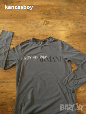 Emporio Armani Underwear - страхотна мъжка блуза С, снимка 5 - Блузи - 44736410